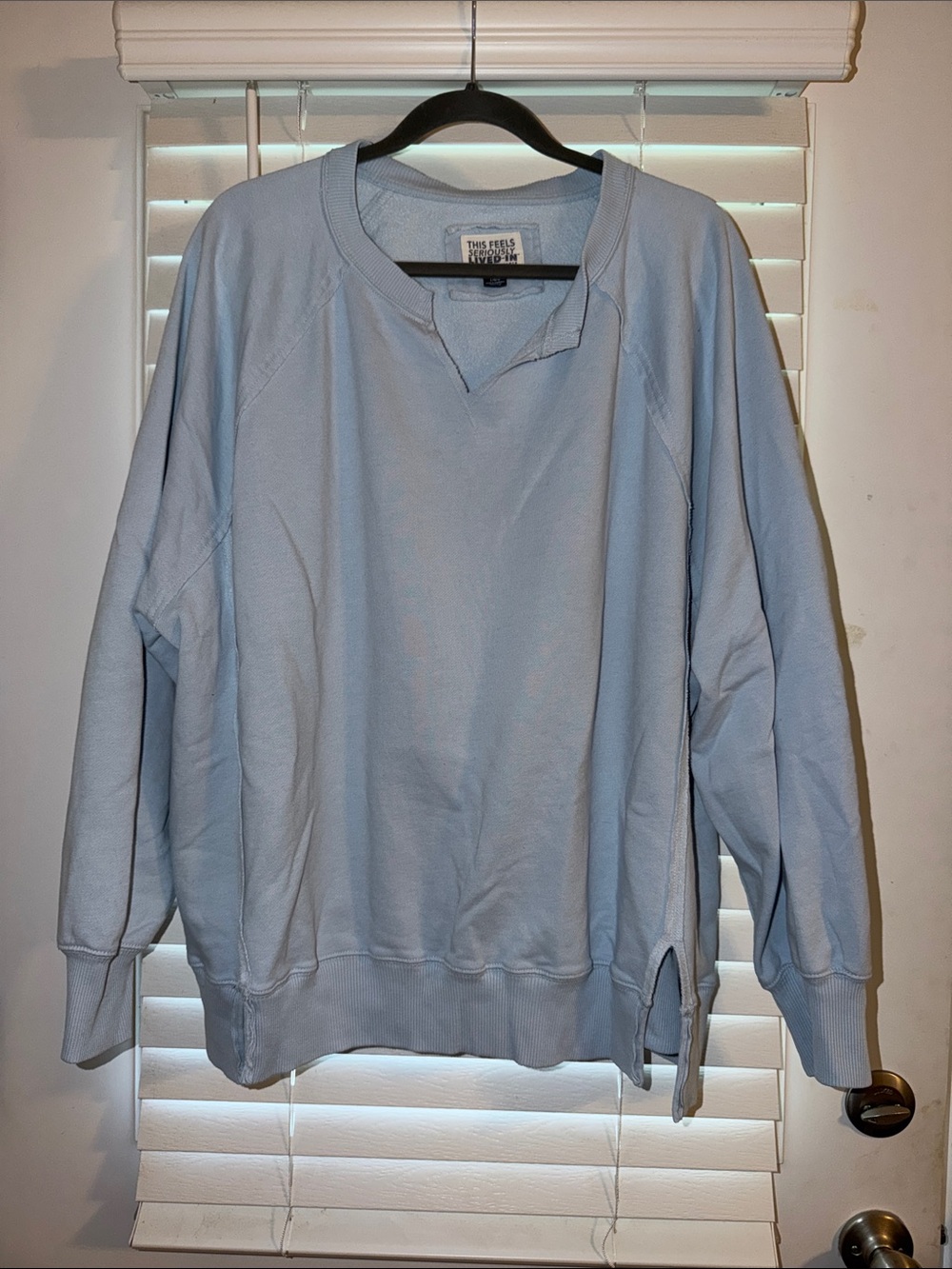 Light Blue Pullover Sweater
